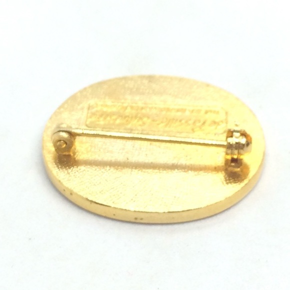 3/$30 VINTAGE DE PASSELLE SYLVESTRE BROOCH PIN ENAMEL PEACOCK BIRD CANADA - Picture 8 of 9